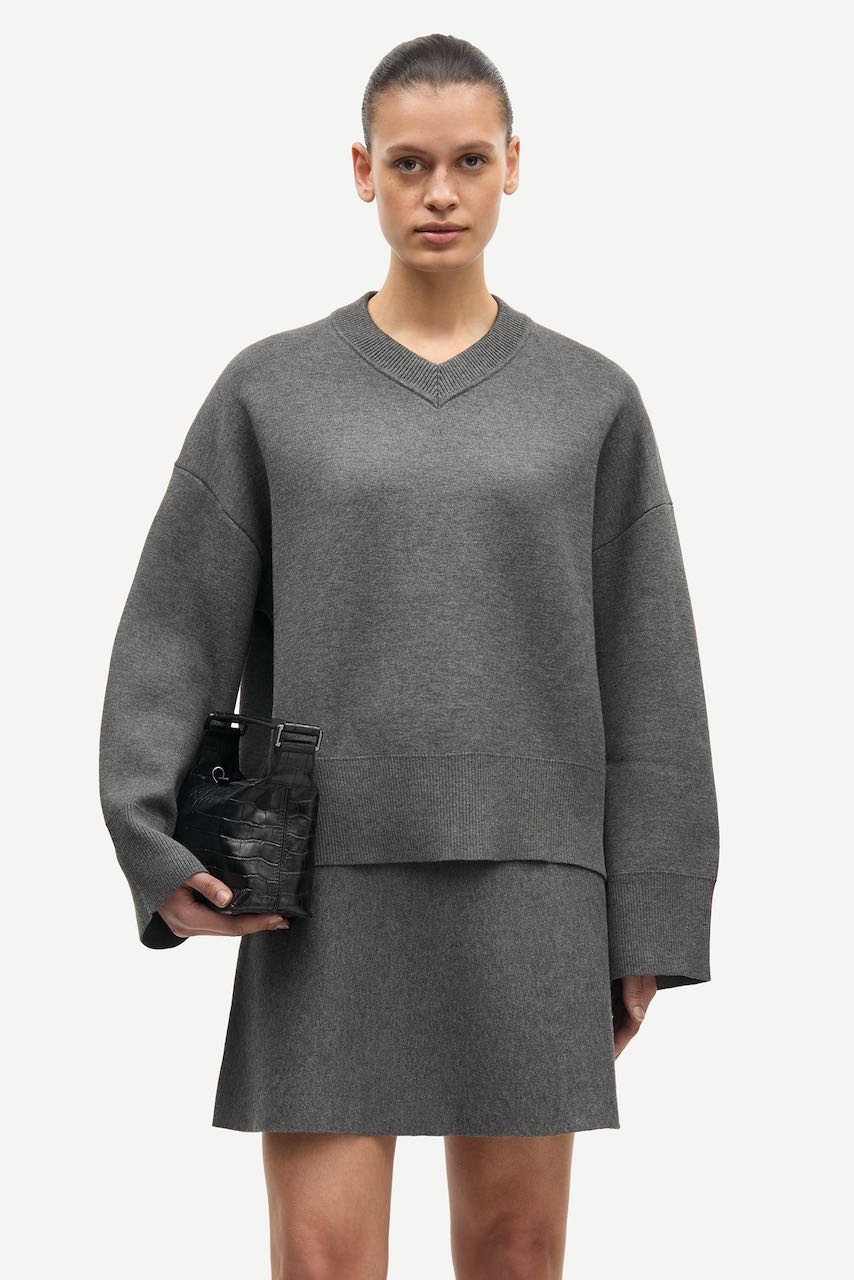 SALULA Skirt dark grey