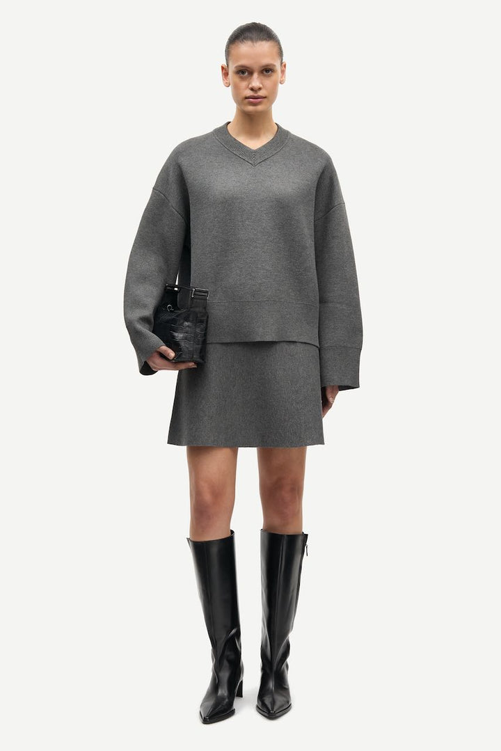 SALULA Skirt dark grey