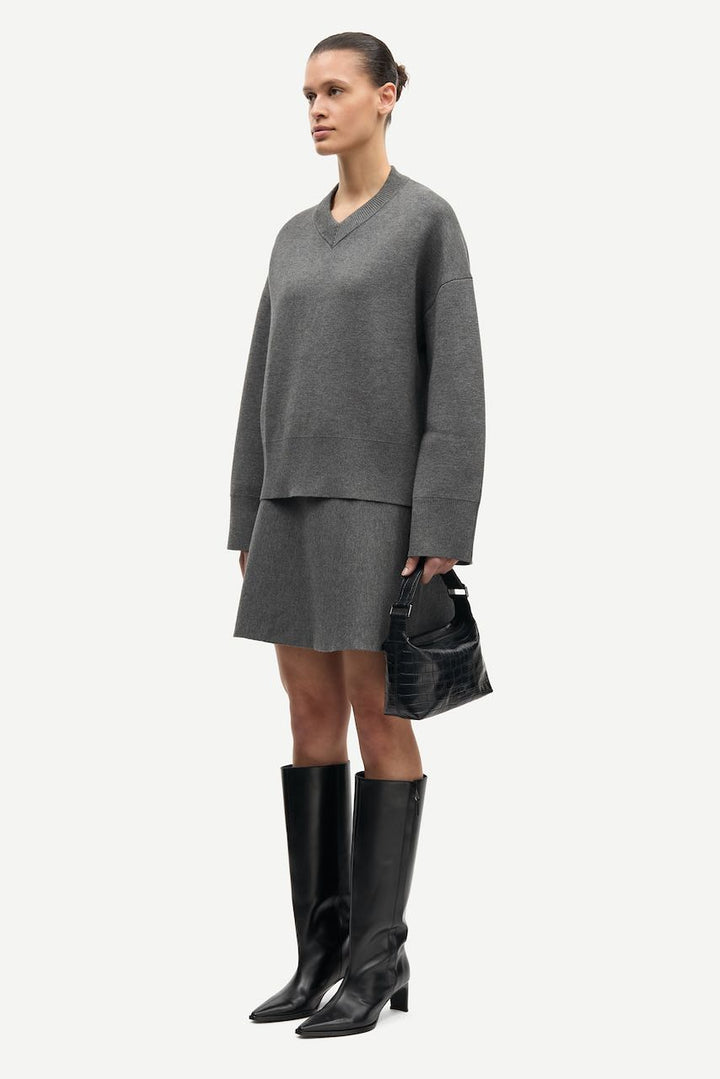 SALULA Skirt dark grey