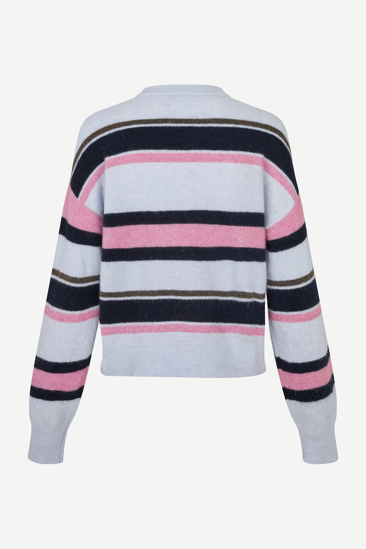 SANOURA Sweater gray dawn multi st.