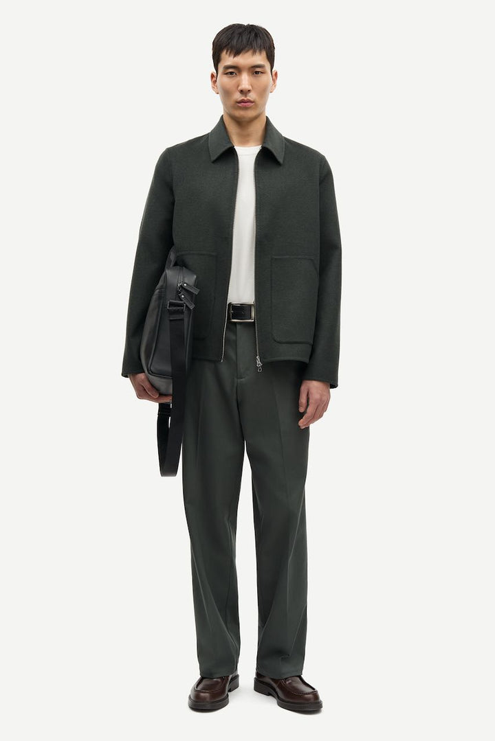 SAPAULO Jacket dark evergreen