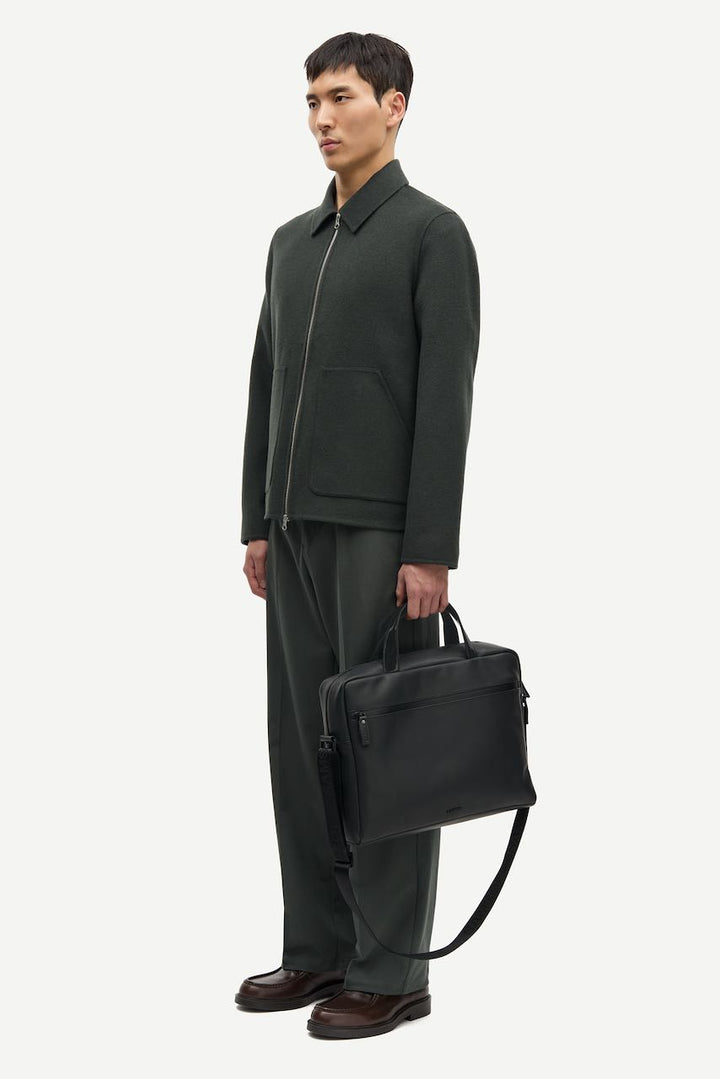 SAPAULO Jacket dark evergreen