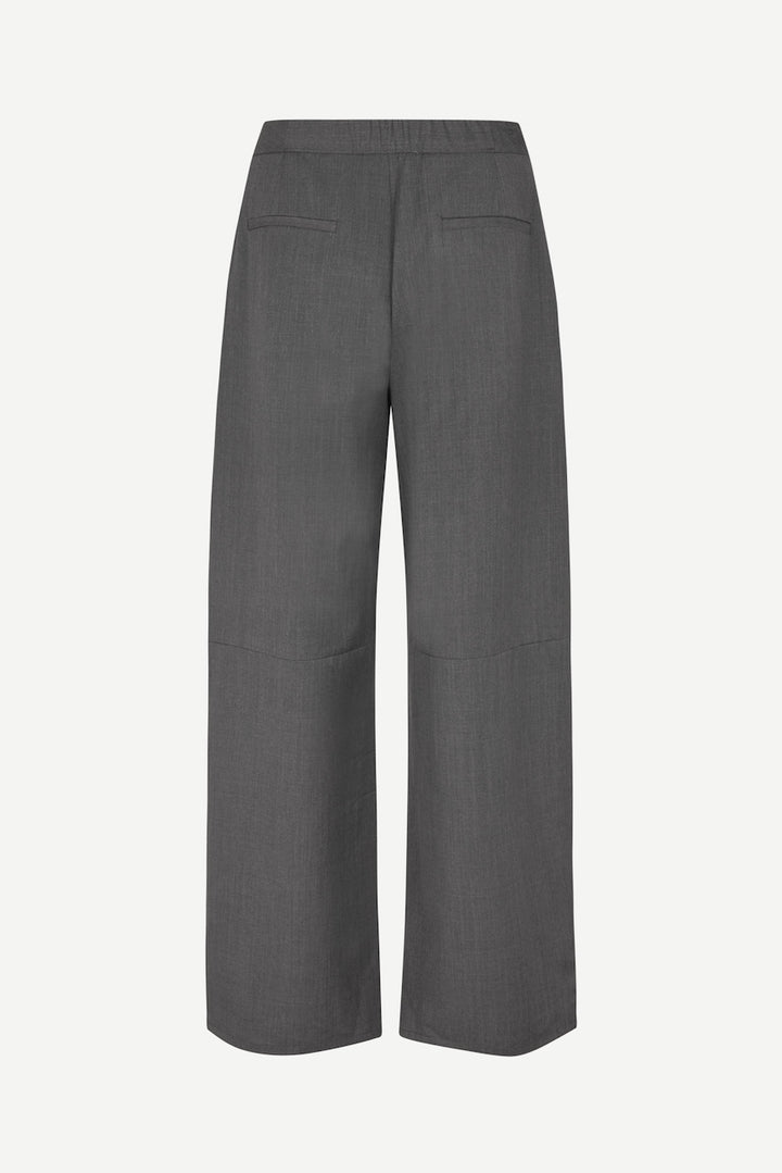 SAROKO Trousers dark grey mel