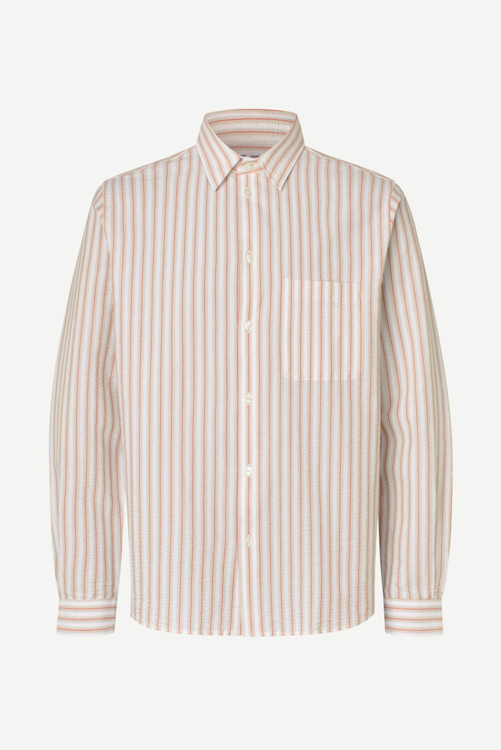 SARYAN J Shirt aurora red stripe