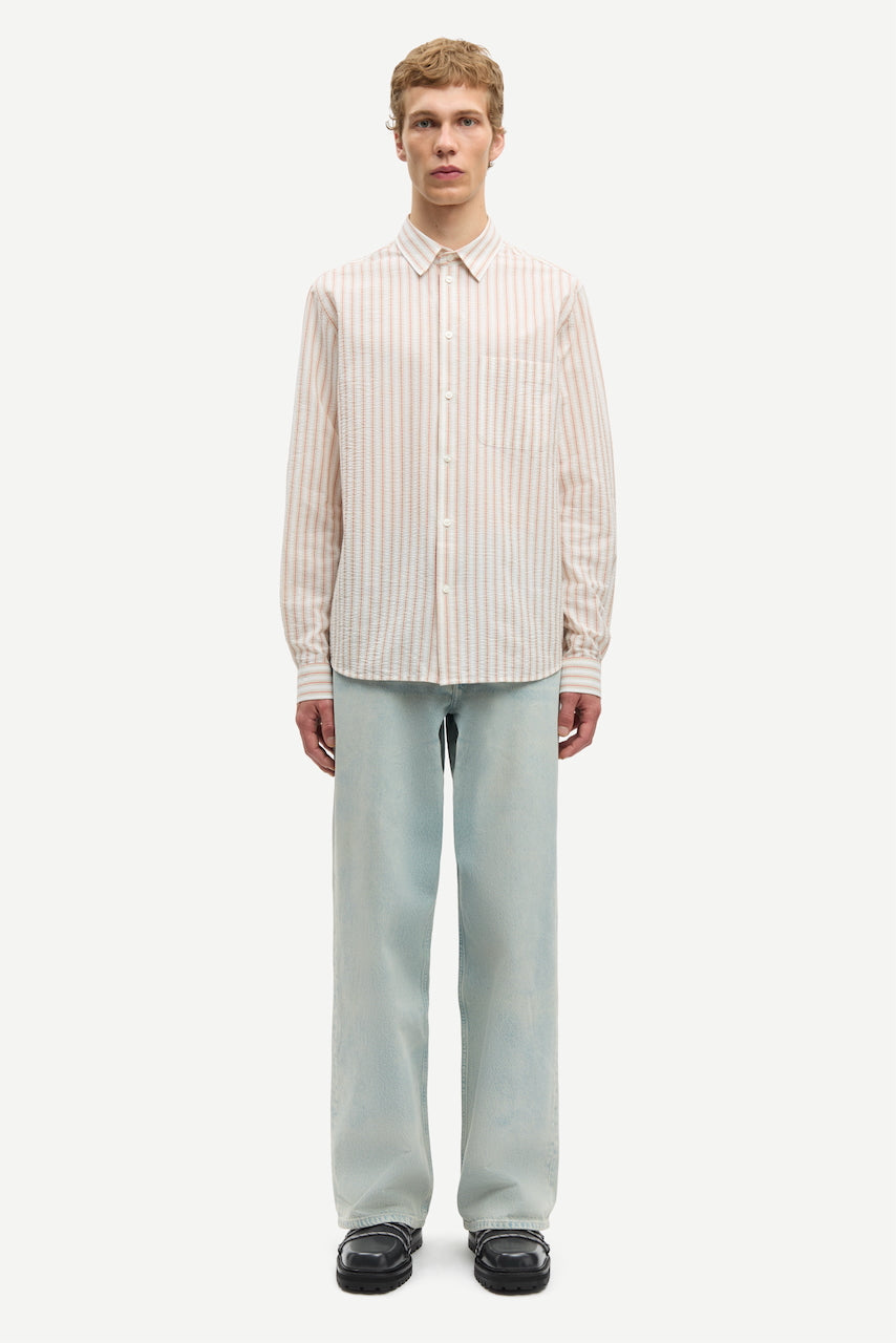 SARYAN J Shirt aurora red stripe