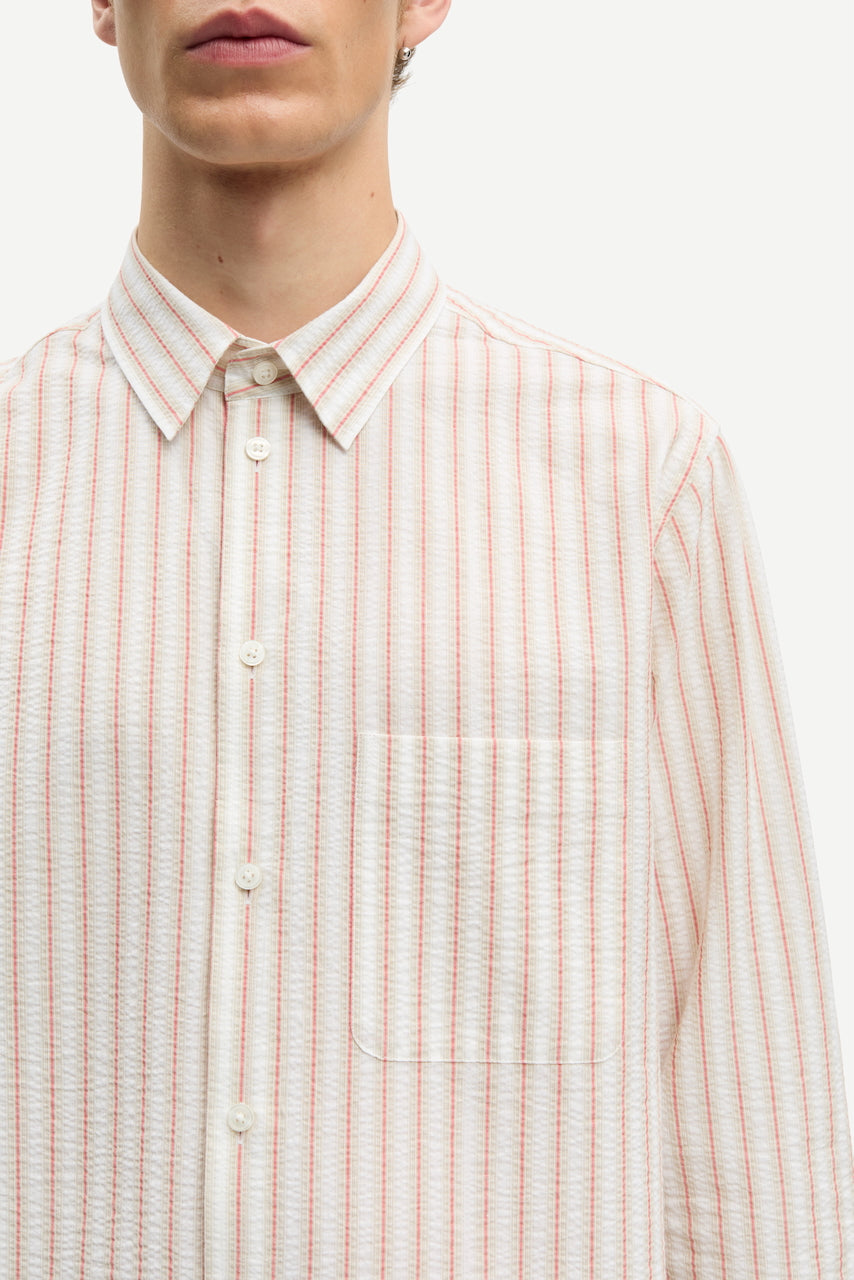 SARYAN J Shirt aurora red stripe