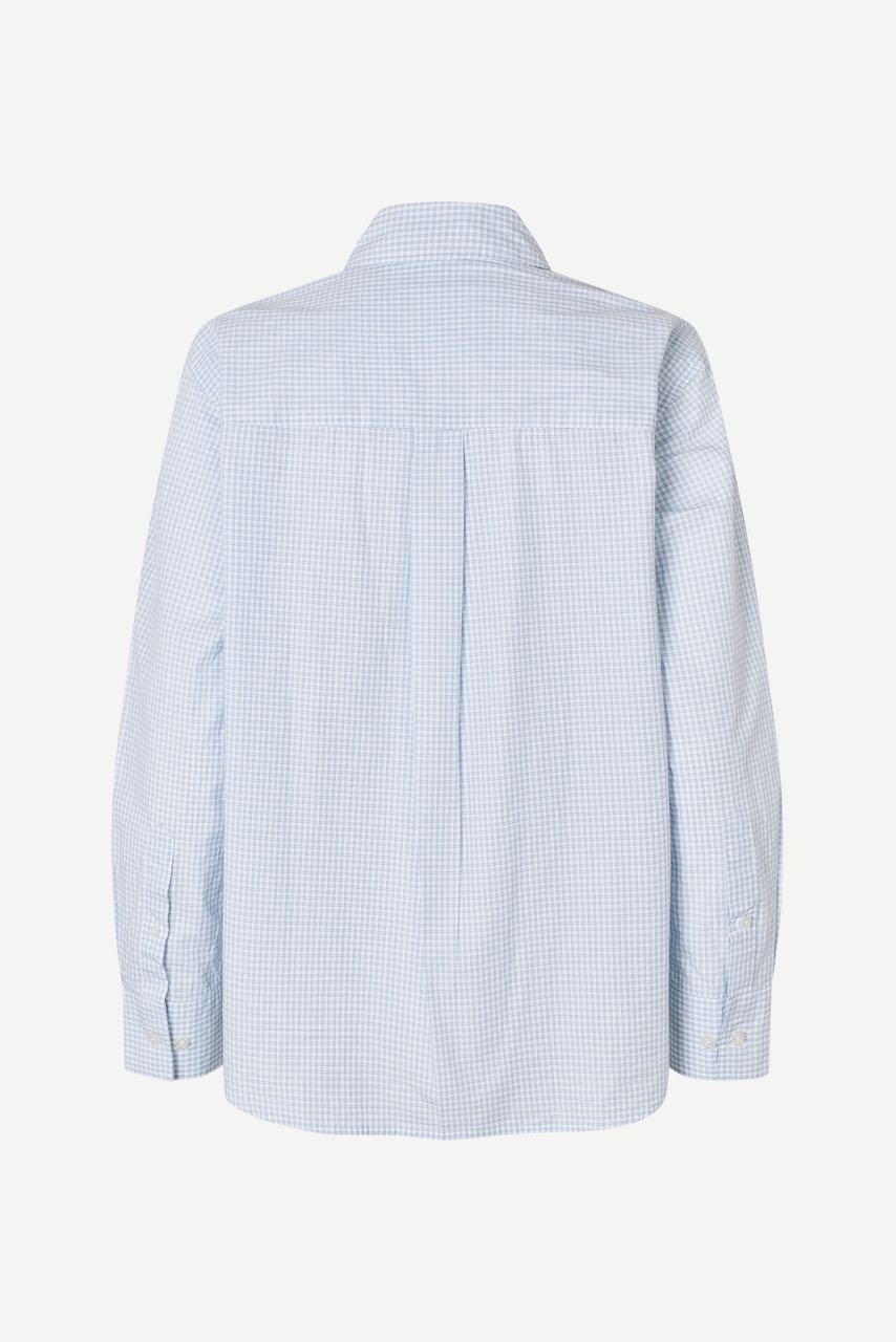 SALOVA Pocket Shirt blue check