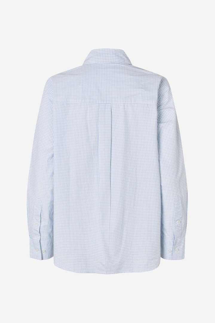 SALOVA Pocket Shirt blue check