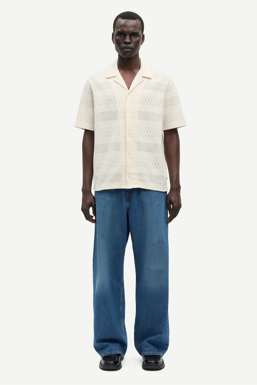 SAMARTIN Shirt clear cream