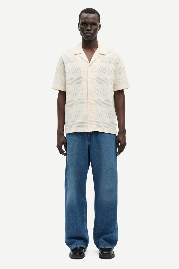 SAMARTIN Shirt clear cream