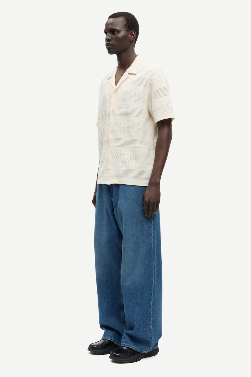 SAMARTIN Shirt clear cream