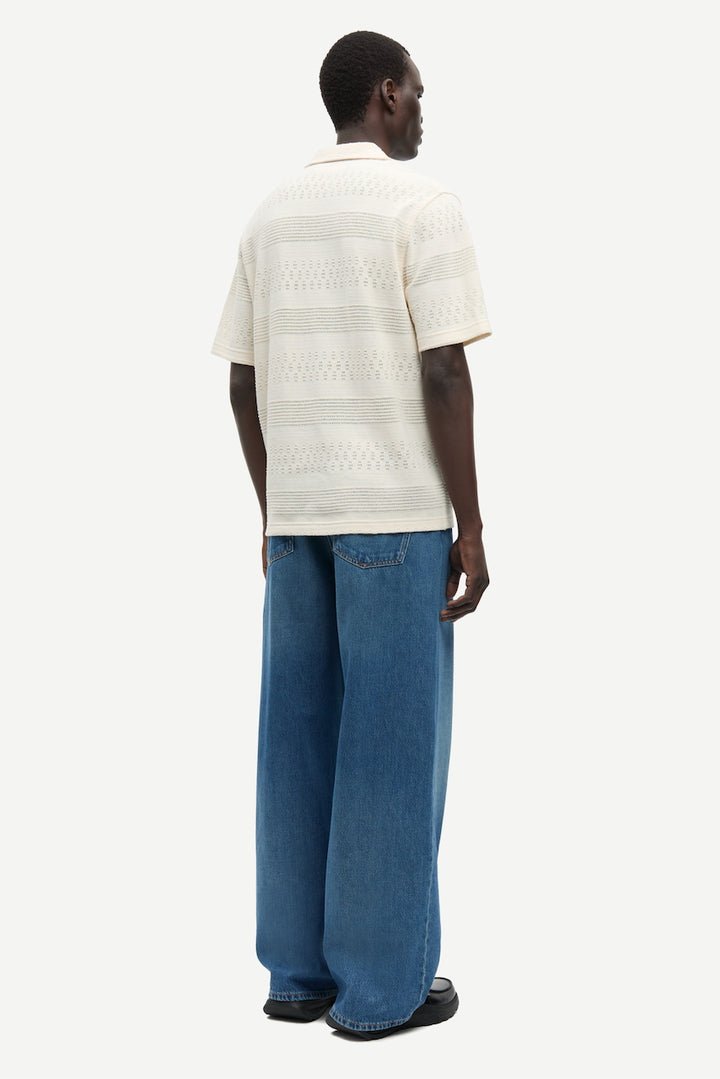 SAMARTIN Shirt clear cream