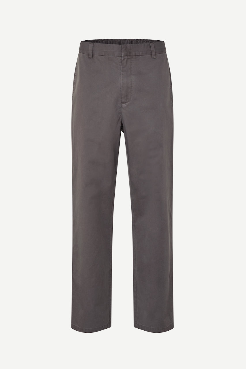 SANOAH FLEX Trousers black olive