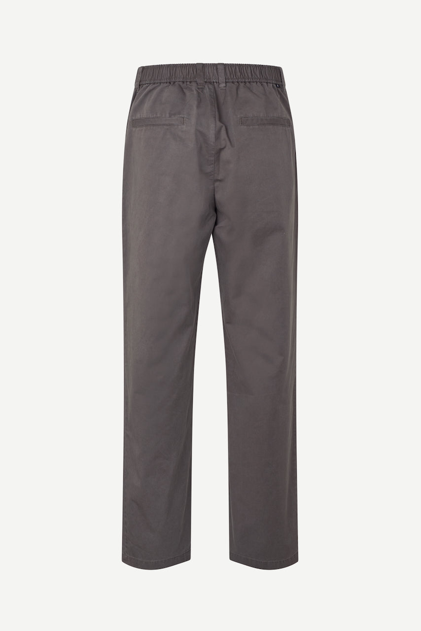 SANOAH FLEX Trousers black olive