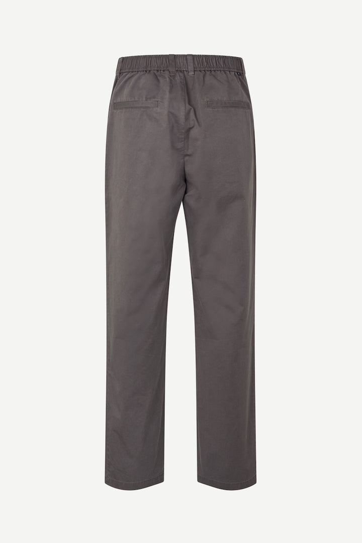 SANOAH FLEX Trousers black olive