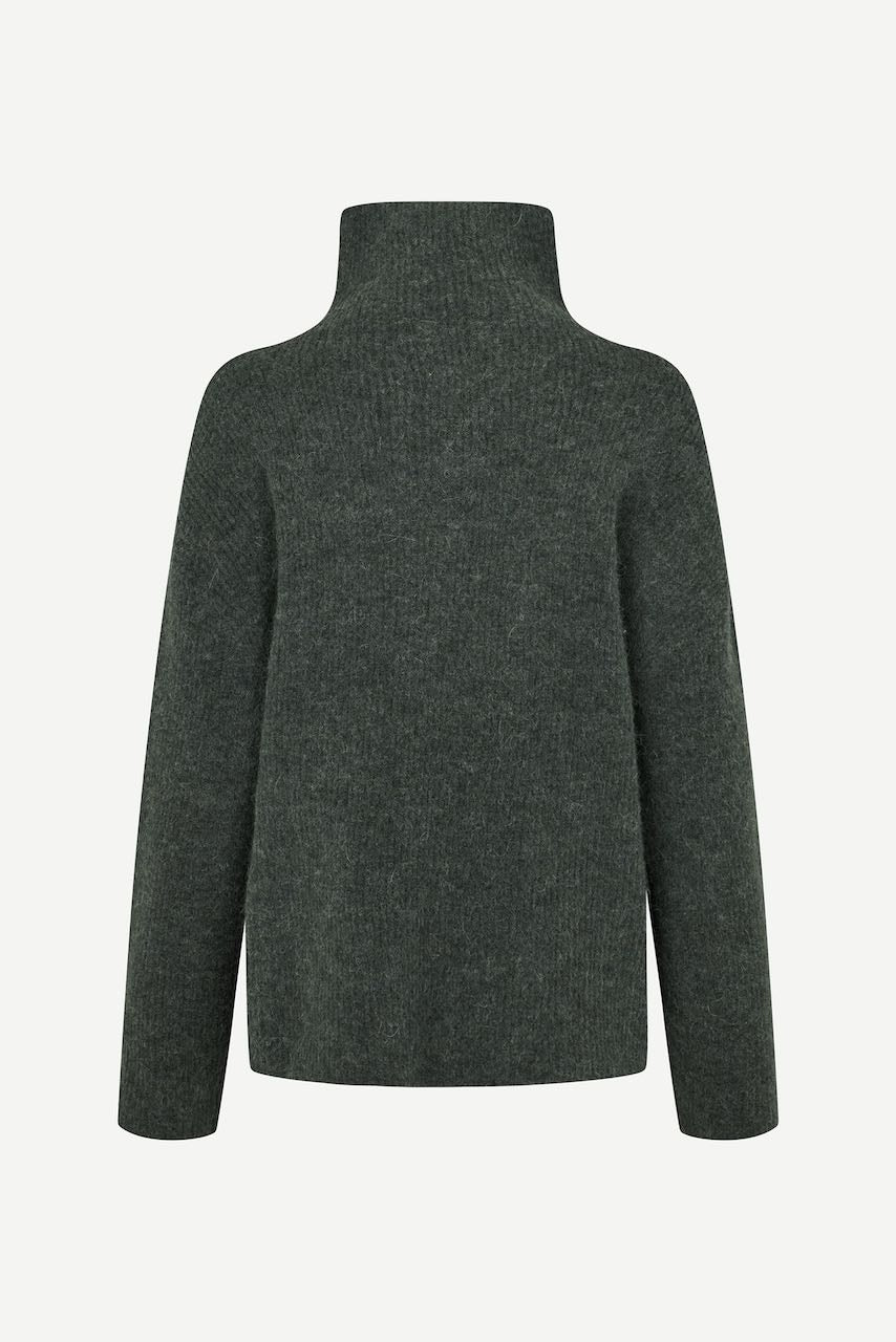 SANORIS Turtleneck dark evergreen mel