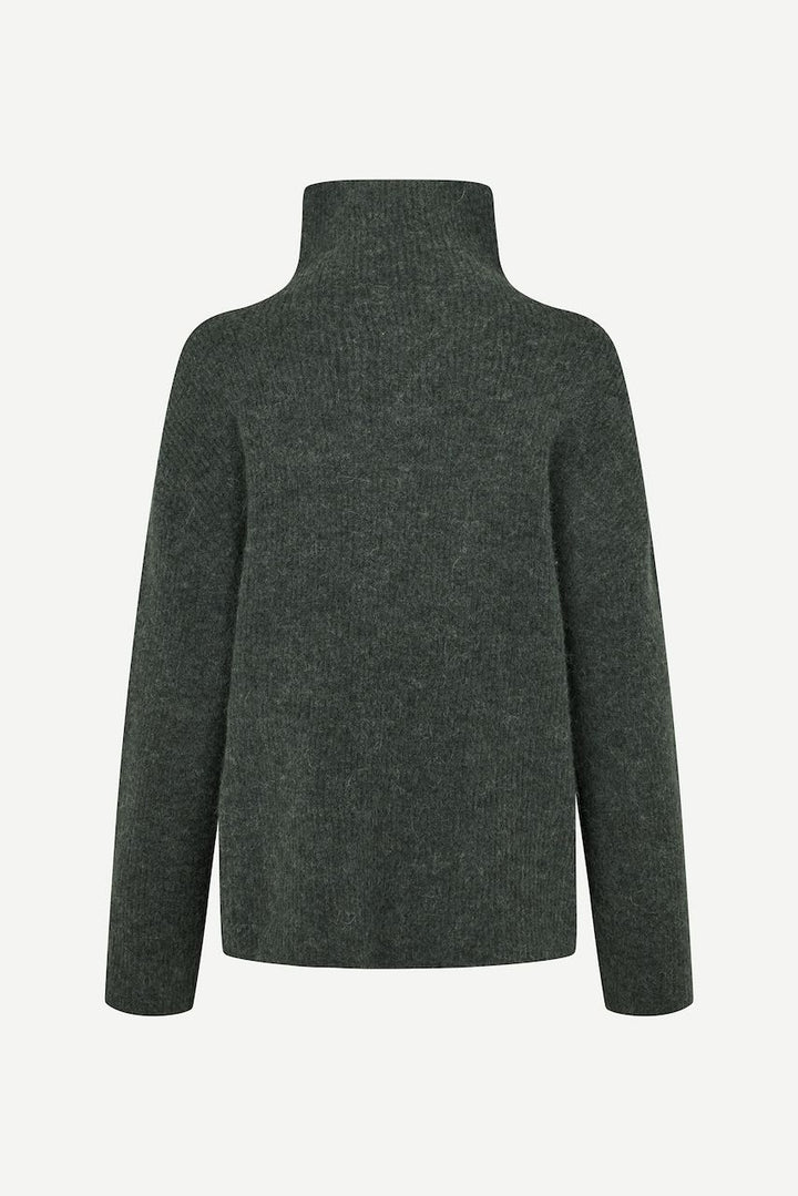SANORIS Turtleneck dark evergreen mel