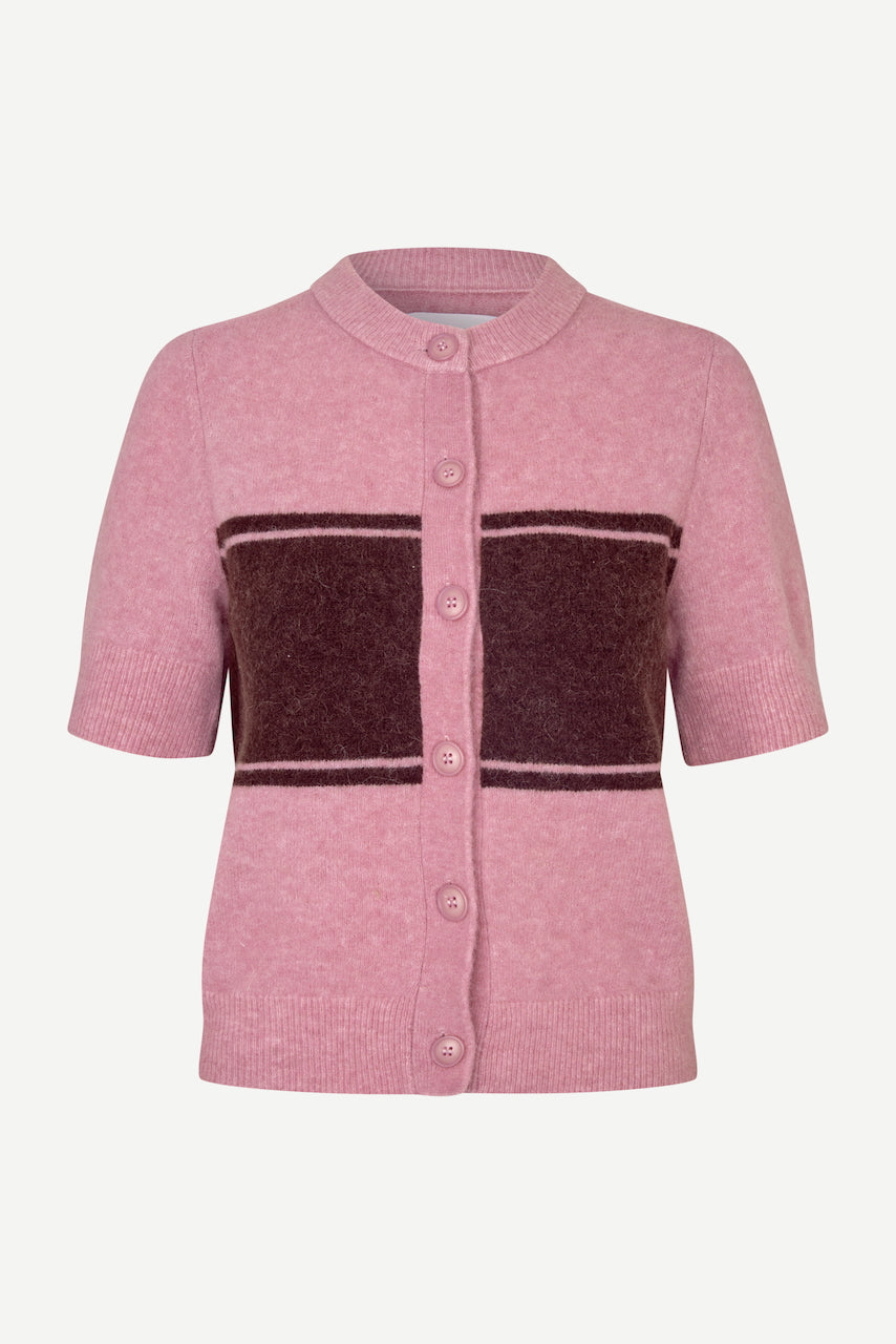 SANOURA Short Sleeve Cardigan