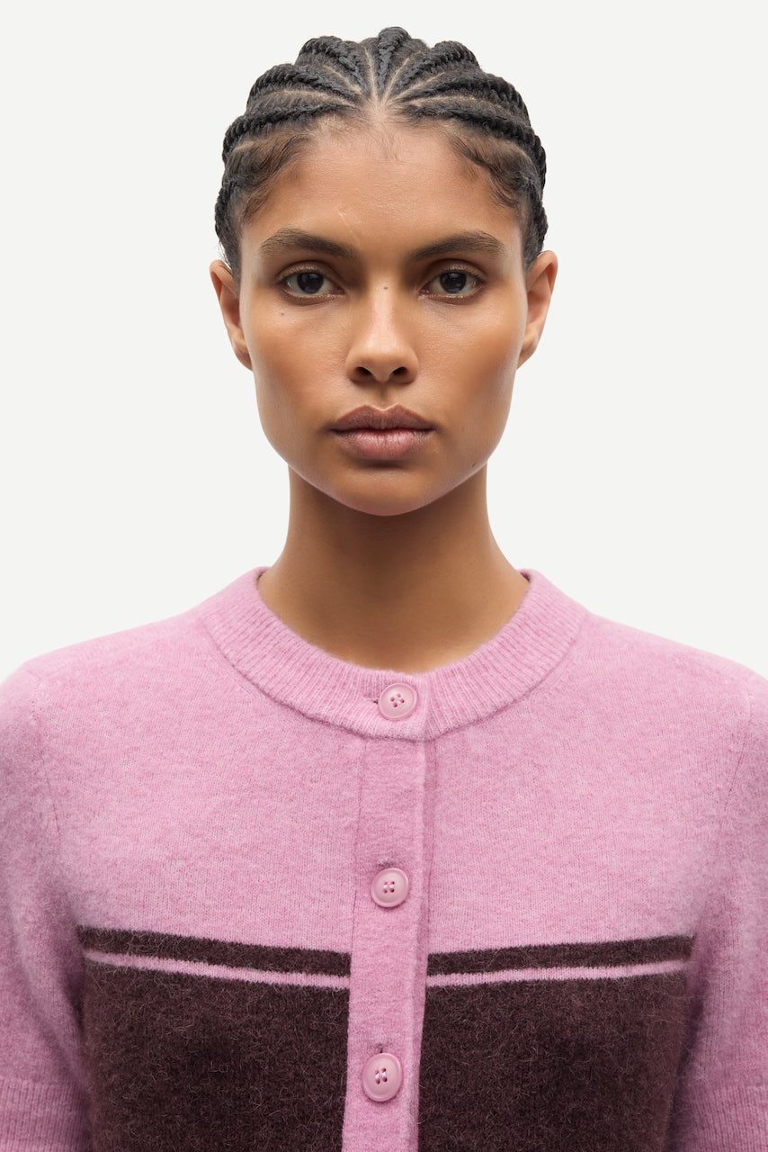 SANOURA Short Sleeve Cardigan