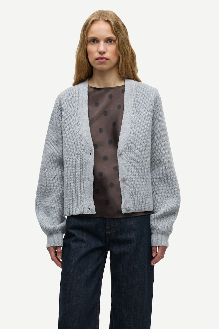 SAPOLLY Cardigan frozen fjord