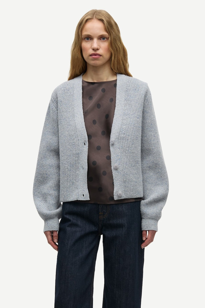 SAPOLLY Cardigan frozen fjord