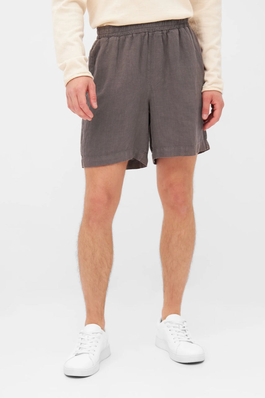 GBLAURIN Shorts taupe linen