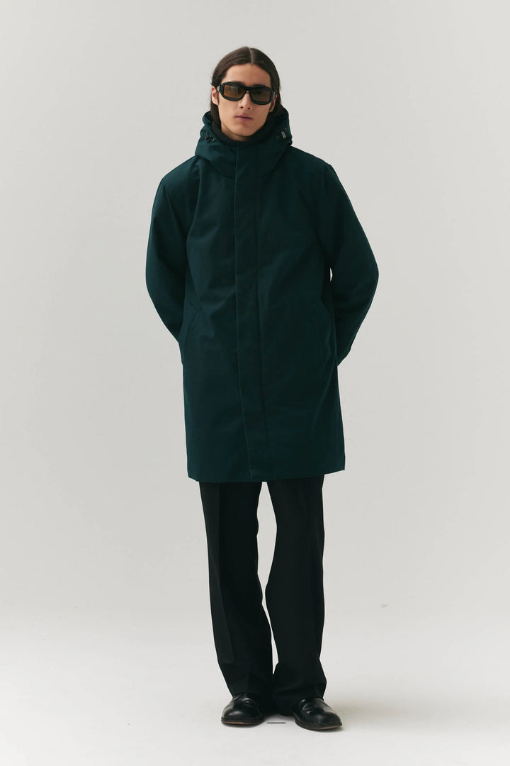 TERROR WEATHER SPOILER Jacket deep aqua green