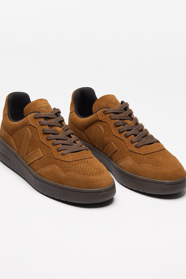 V-90 Suede full cognac eagle
