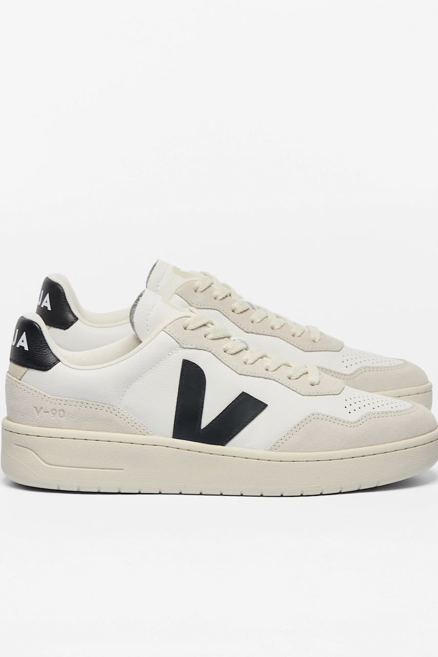 V-90 O.T. Leather white black