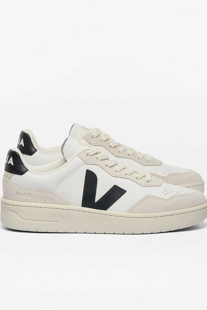 V-90 O.T. Leather white black