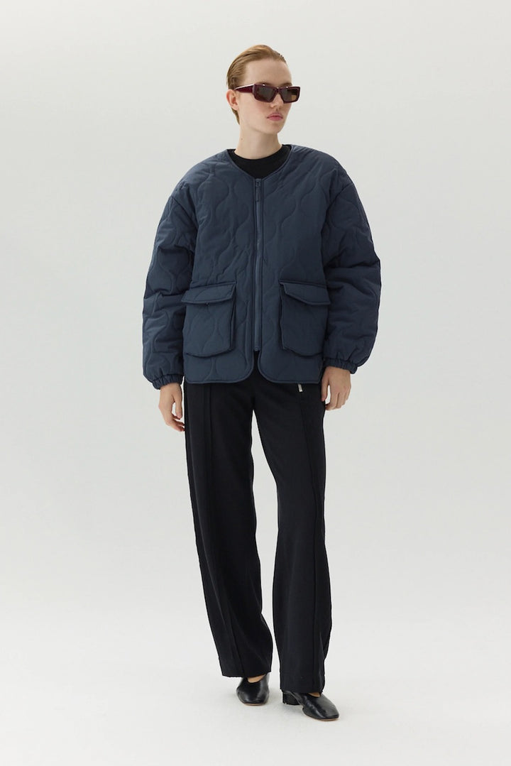 PADDED LINER Jacket steel blue