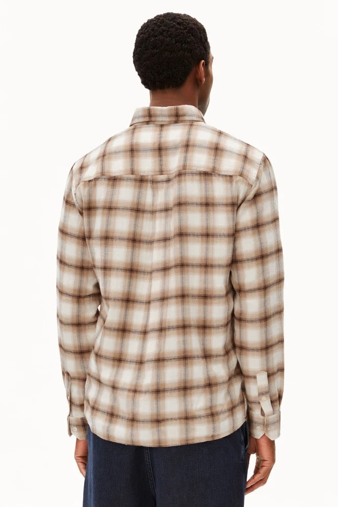 COTTON Check Longsleeve Shirt