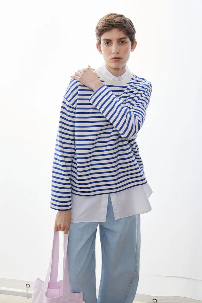 FRANKAA MAARLEN Stripe Sweat