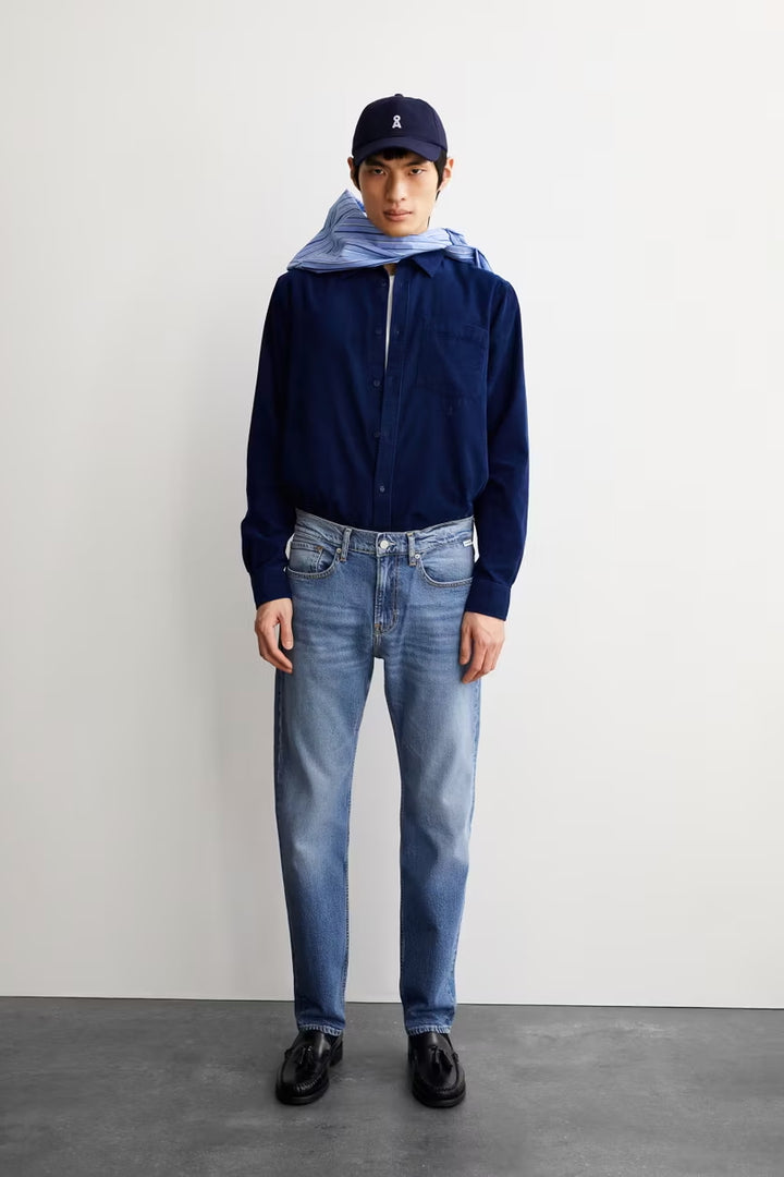 SAAMY Shirt blue noon