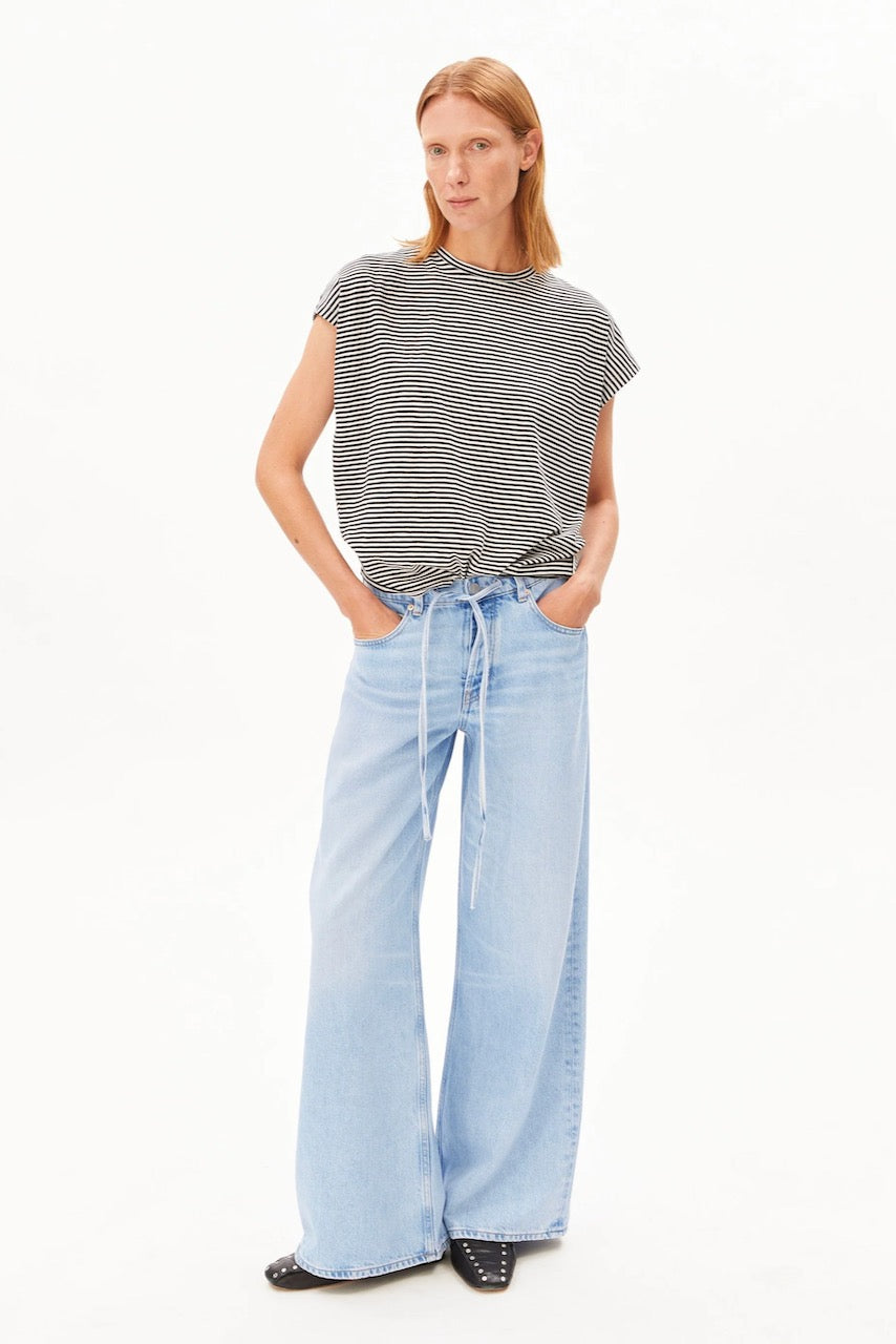 SLUB Jersey Stripe T-Shirt