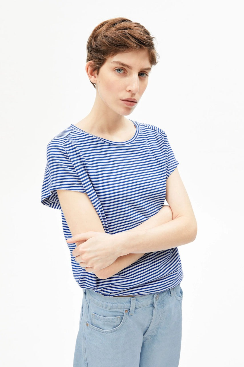 SLUB Jersey Stripe T-Shirt