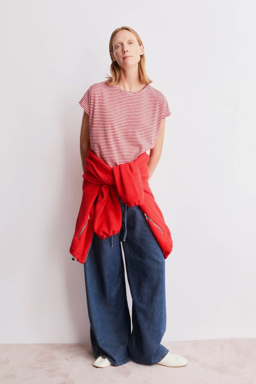 SLUB Jersey Stripe T-Shirt