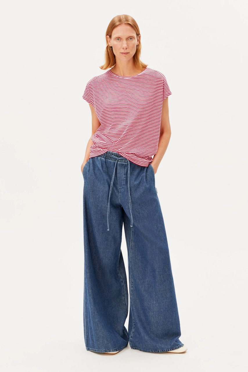 SLUB Jersey Stripe T-Shirt