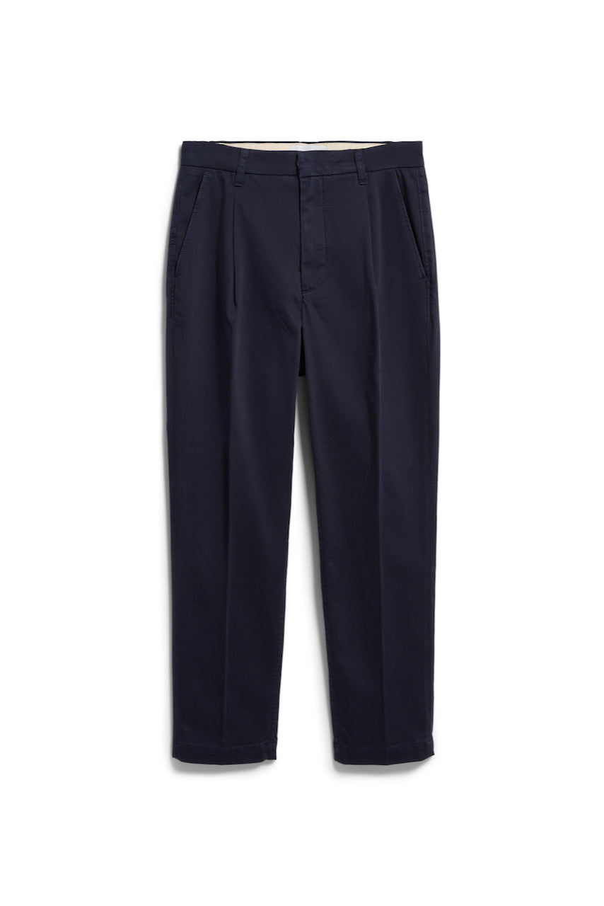 TAAMIR Pleated Chino Pant