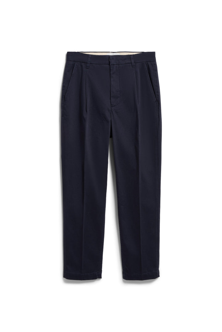 TAAMIR Pleated Chino Pant