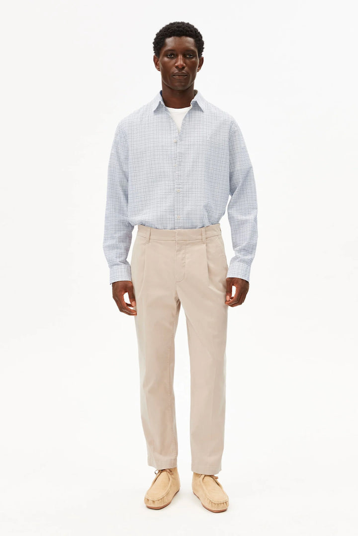 TAAMIR Pleated Chino Pant