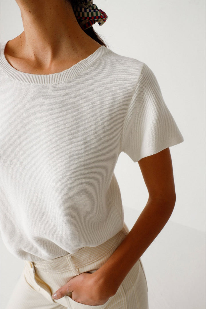 BIDARI T-Shirt white