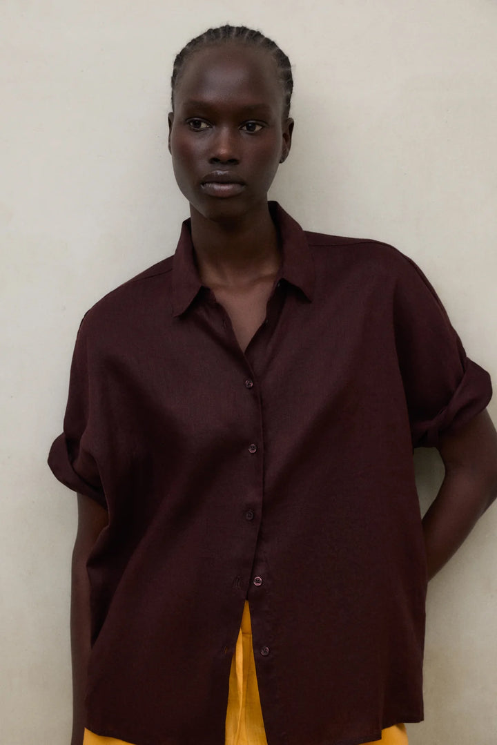 MELANIA Linen Shirt