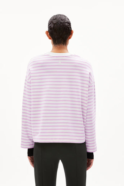 FRANKAA MAARLEN Stripe lavender light - undyed
