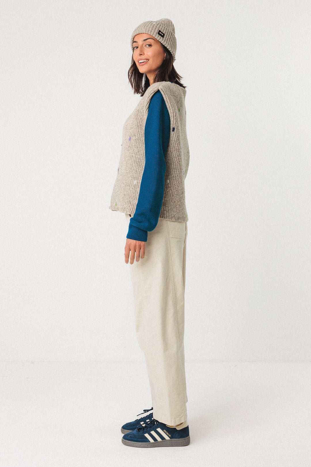 GOIATZ Sweater cream | SKFK