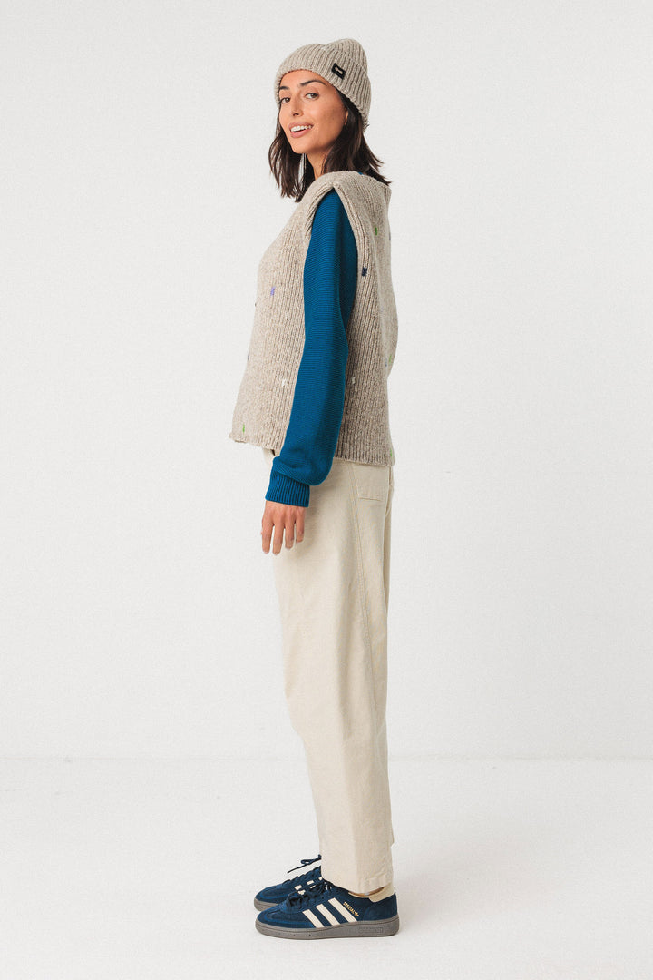 GOIATZ Sweater cream | SKFK