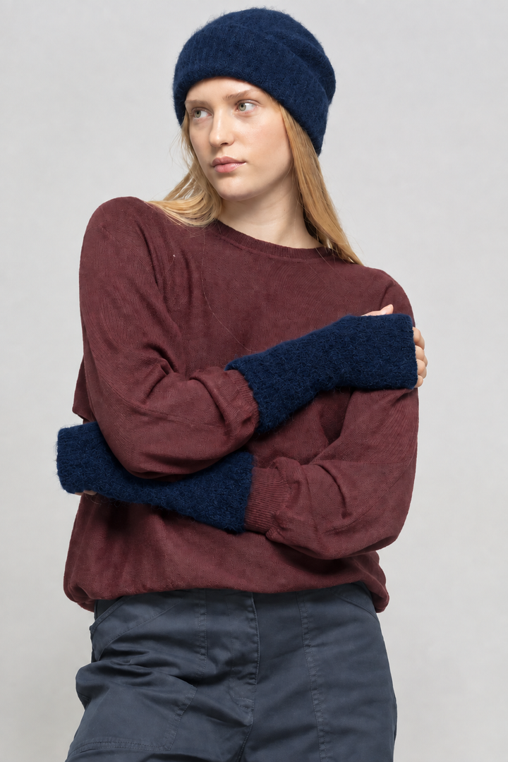 Haube in Midnight Blue