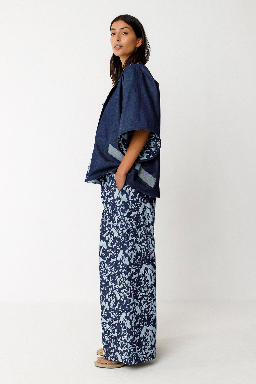 HEDERA Jacket raw denim