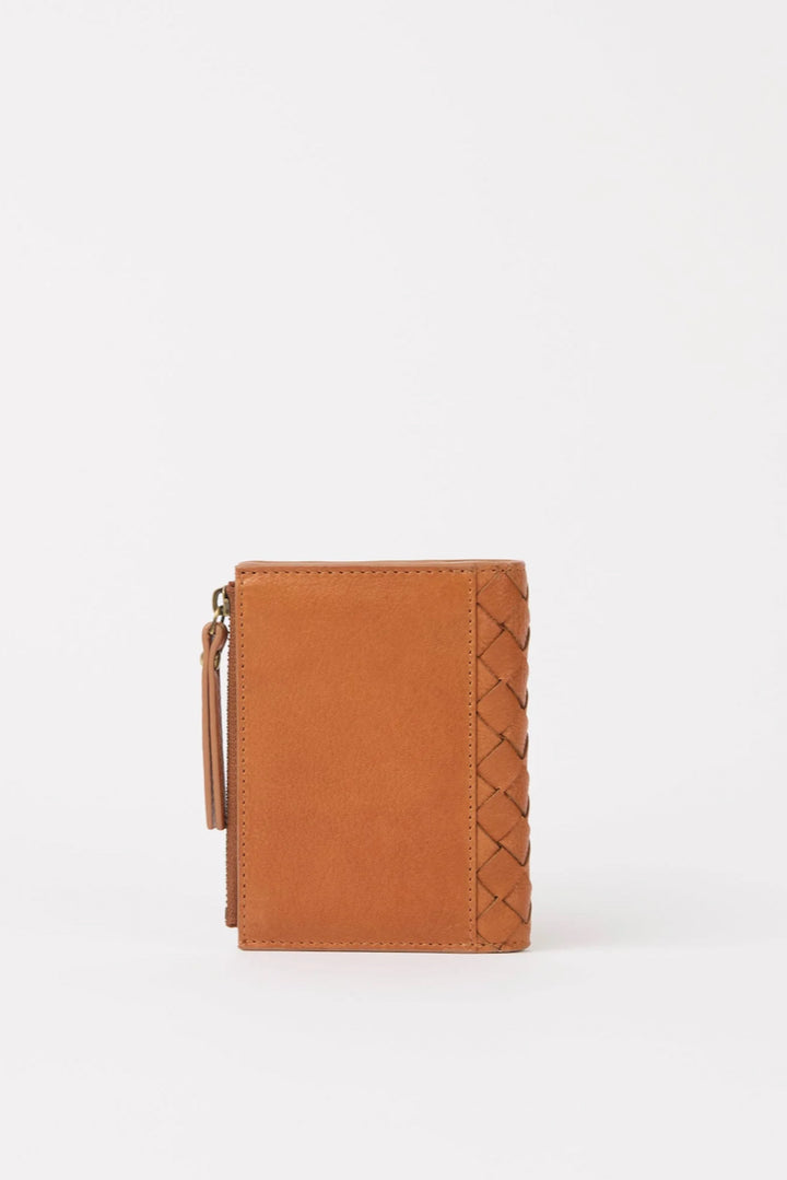 JAMIE Wallet Woven Soft Grain Leather