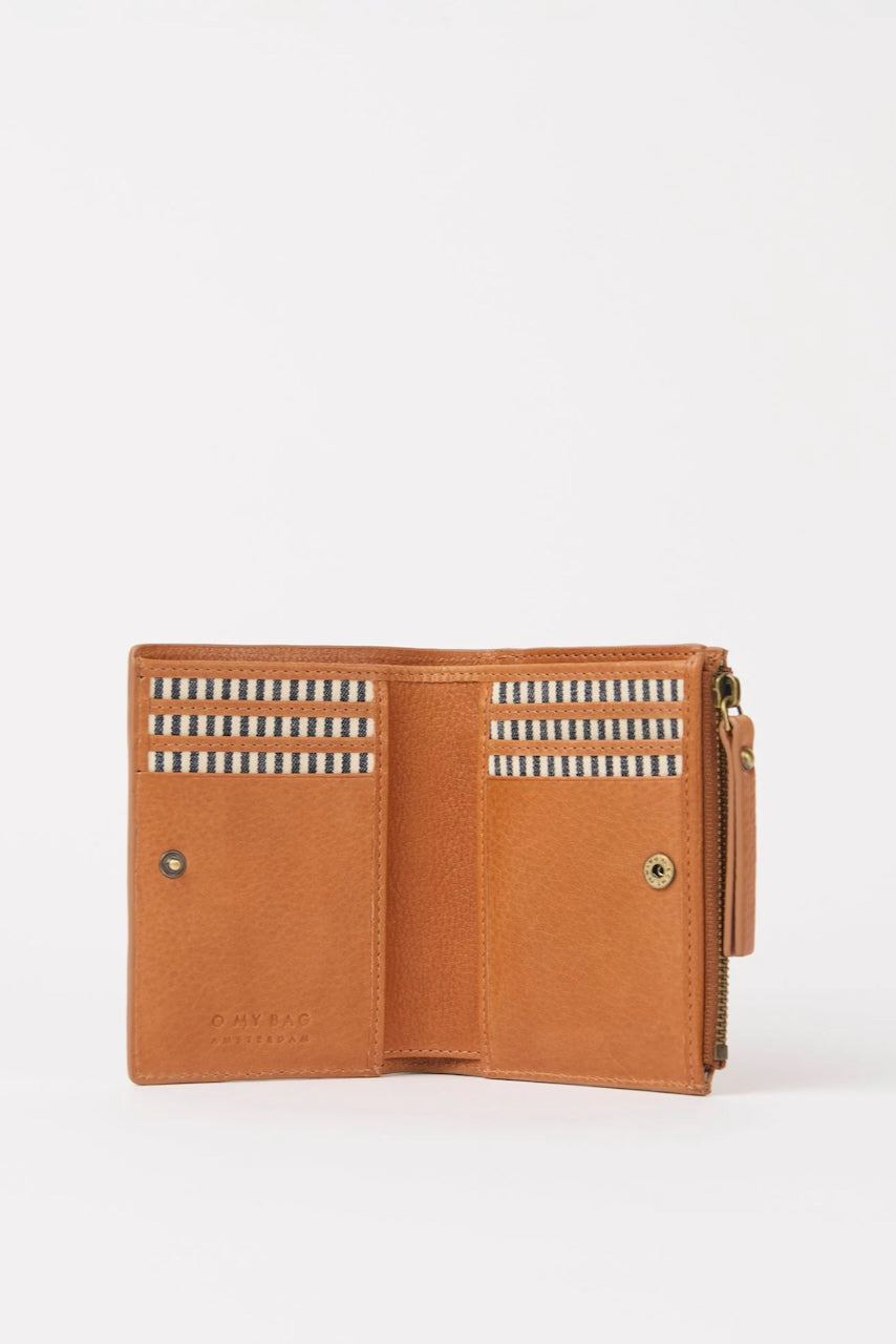 JAMIE Wallet Woven Soft Grain Leather